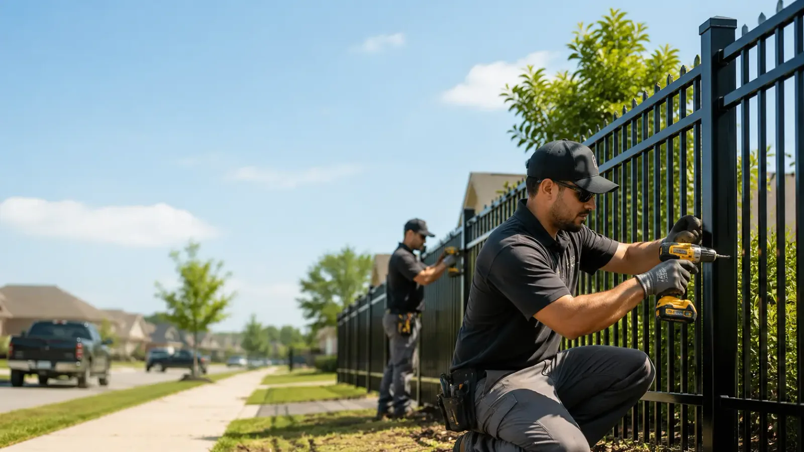 Metal Fence Installation in Bowen, IL